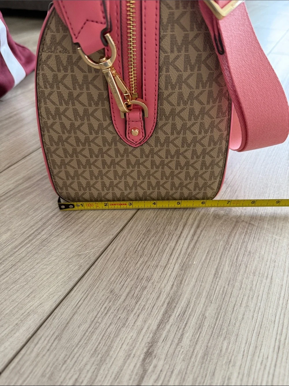Michael Kors Jet Set Travel Medium Duffle Satchel